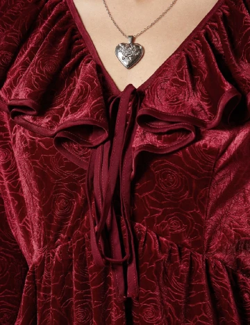 Rochie scurta SHEIN, rosu