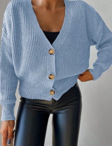 
						Cardigan SHEIN, albastru