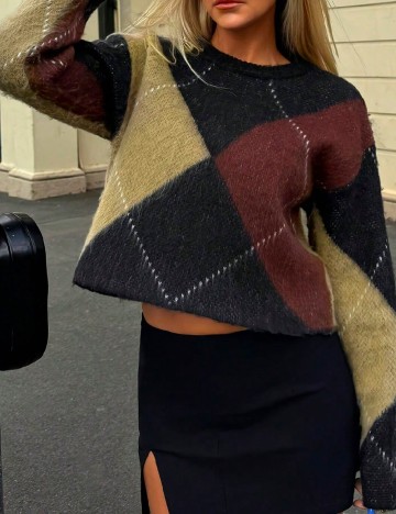 
						Pulover SHEIN, mix culori