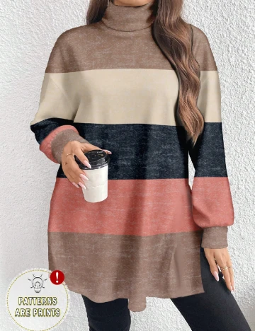 Bluza Emery Rose Curve, mix culori