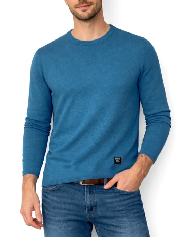 Bluza Pull&Bear, albastru