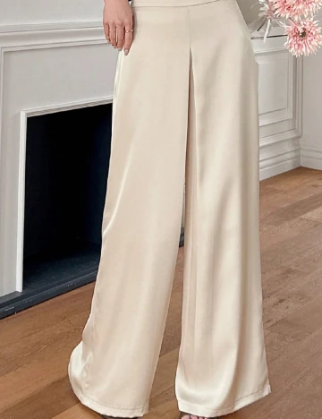 Pantaloni Dazy, crem