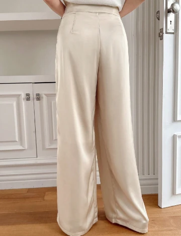 Pantaloni Dazy, crem