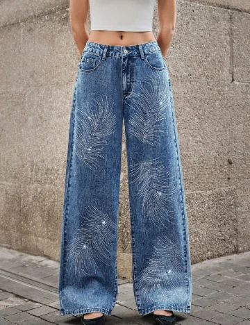 Blugi SHEIN, albastru