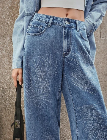 Blugi SHEIN, albastru