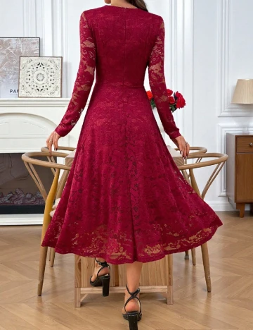 Rochie medie Emery Rose, rosu