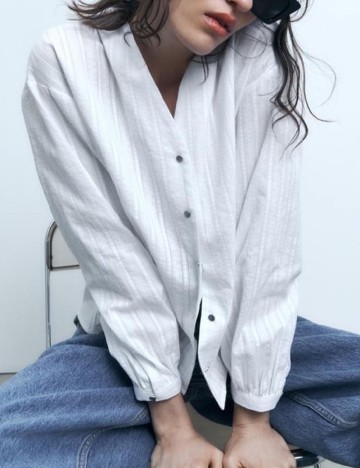 
						Camasa Zara, alb