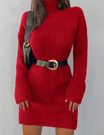 Rochie scurta SHEIN, rosu