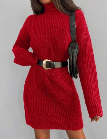 Rochie scurta SHEIN, rosu