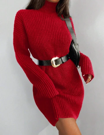 Rochie scurta SHEIN, rosu