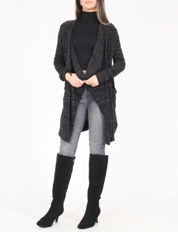 Cardigan Zara, gri inchis