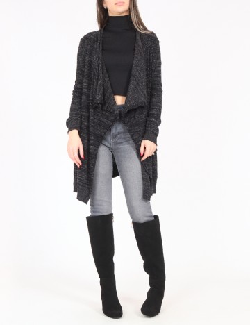 Cardigan Zara, gri inchis