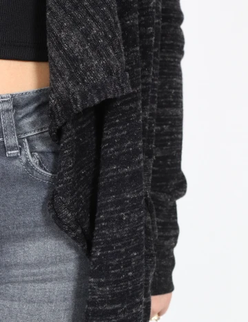 Cardigan Zara, gri inchis