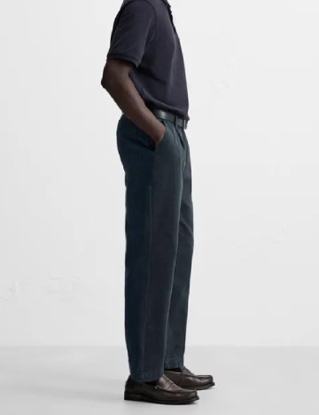 Pantaloni Zara, albastru