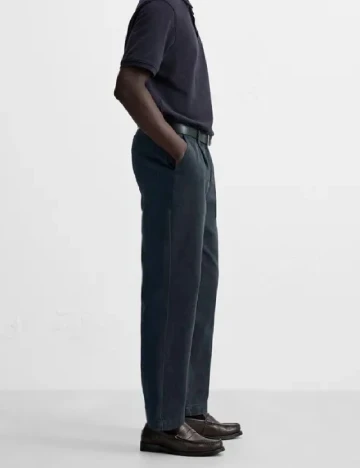 Pantaloni Zara, albastru