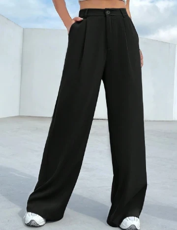 Pantaloni SHEIN, negru