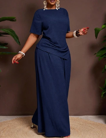 Compleu SHEIN CURVE, bleumarin