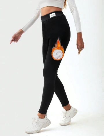 Colanti SHEIN, negru