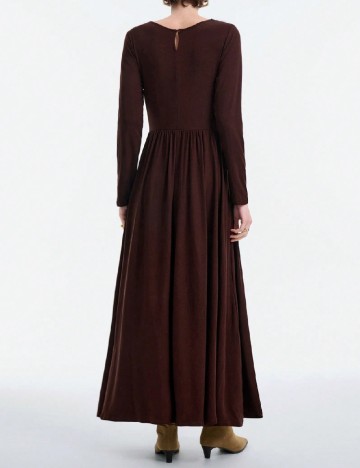Rochie lunga SHEIN, maro