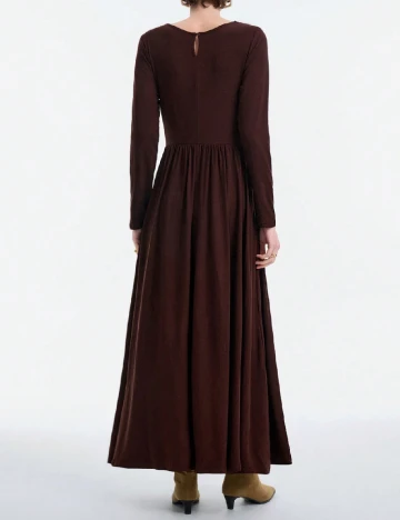 Rochie lunga SHEIN, maro