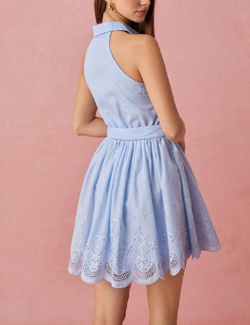 Rochie scurta SHEIN, albastru