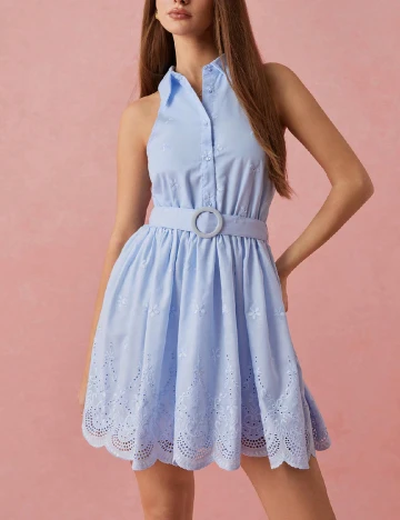 Rochie scurta SHEIN, albastru