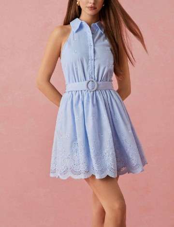 Rochie scurta SHEIN, albastru