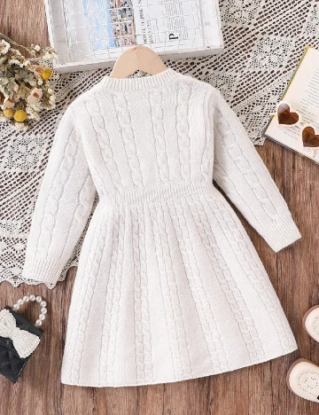 Rochie Shein Kids, alb