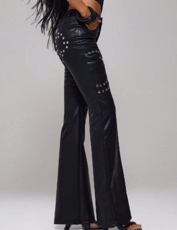 Pantaloni Musera, negru