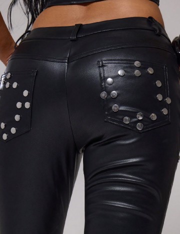 Pantaloni Musera, negru