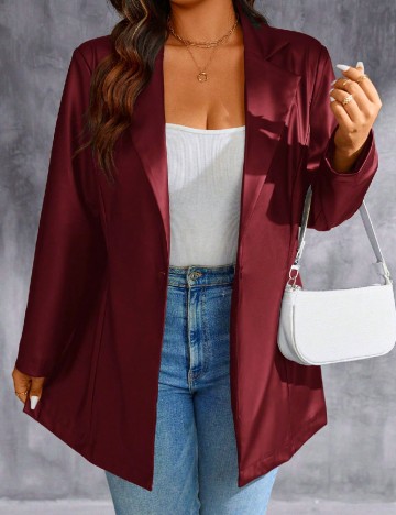 Jacheta SHEIN CURVE, rosu