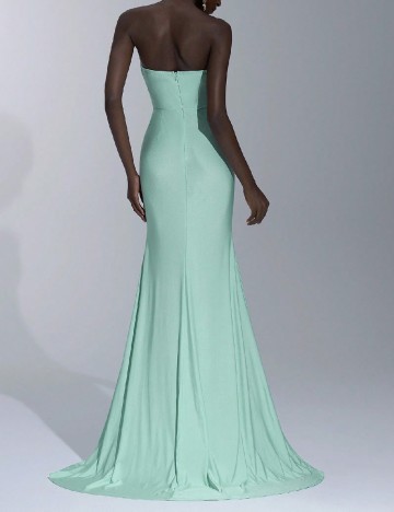 Rochie lunga SHEIN, verde