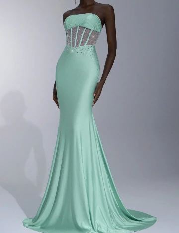 Rochie lunga SHEIN, verde