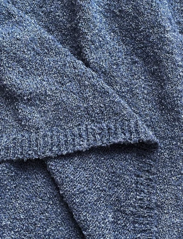 Rochie medie model PETITE SHEIN CURVE, albastru