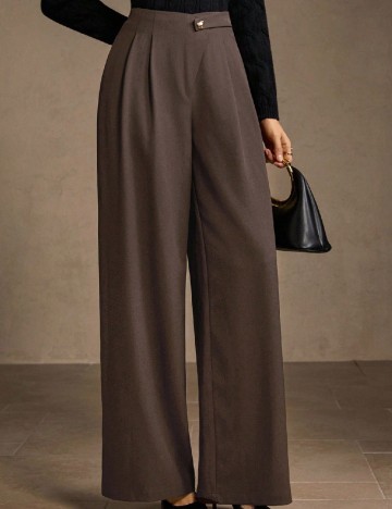 Pantaloni MOTF, maro