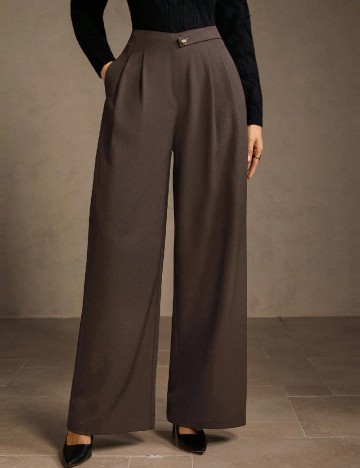 Pantaloni MOTF, maro