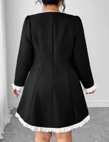 Rochie scurta SHEIN CURVE, negru