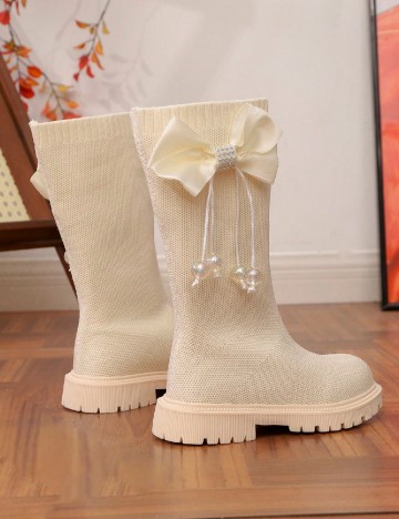 
						Cizme Shein Kids, crem