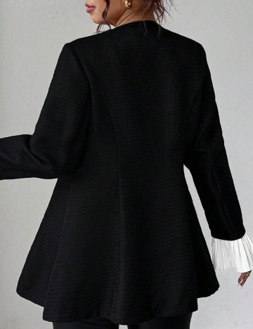 Sacou SHEIN CURVE, negru