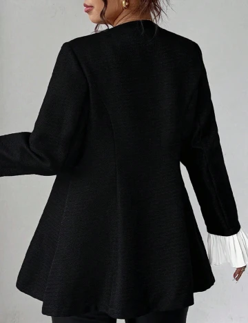 Sacou SHEIN CURVE, negru