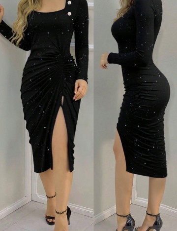 Rochie medie SHEIN, negru