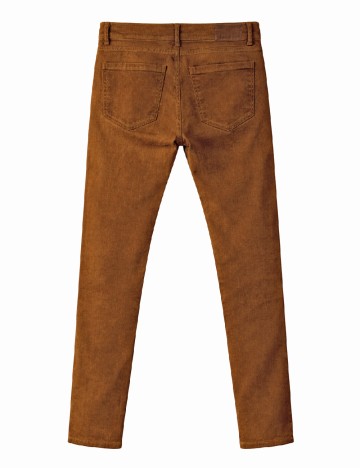 Pantaloni Zara, maro