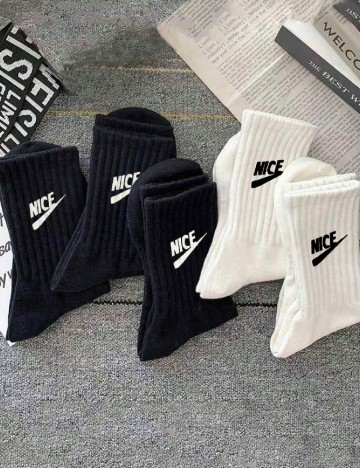 Set sosete 6 perechi SHEIN, mix culori