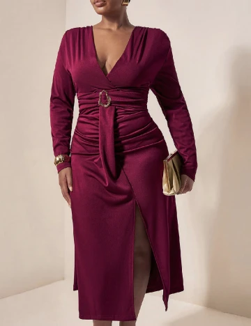 Rochie medie SHEIN CURVE, mov