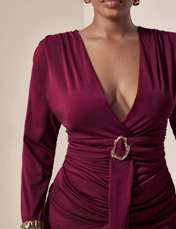 Rochie medie SHEIN CURVE, mov