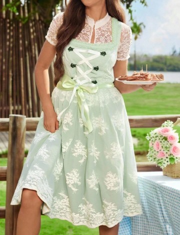 Rochie medie SHEIN, verde