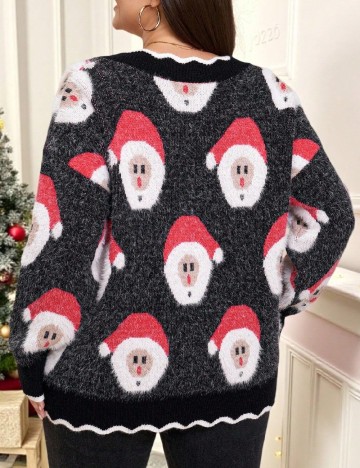 Pulover SHEIN CURVE, mix culori