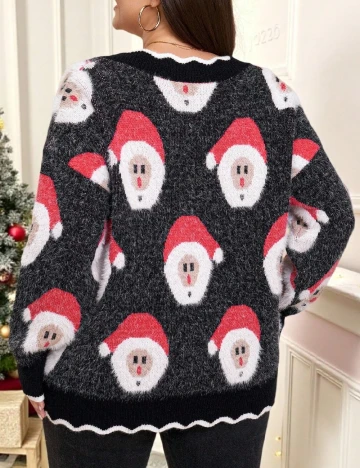 Pulover SHEIN CURVE, mix culori