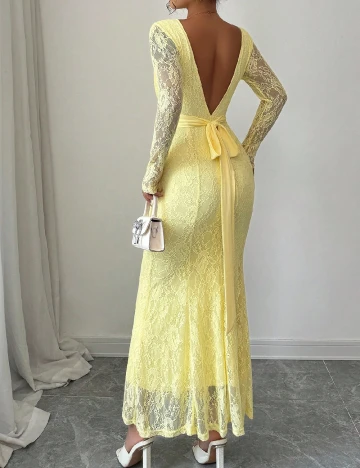 Rochie lunga SHEIN, galben