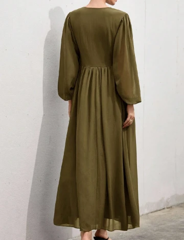 Rochie lunga SHEIN, verde